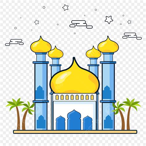 Gambar Kartun Abstrak Masjid Islam Arab, Kartun, Abstrak, Islamik PNG dan Vektor untuk Muat ...