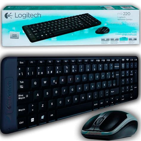 Kit Teclado Y Mouse Inalámbrico Wireless Logitech Mk220 - $ 359.00 en ...