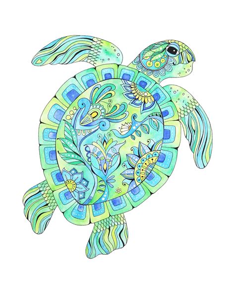 This item is unavailable - Etsy | Turtle watercolor, Sea turtle ...