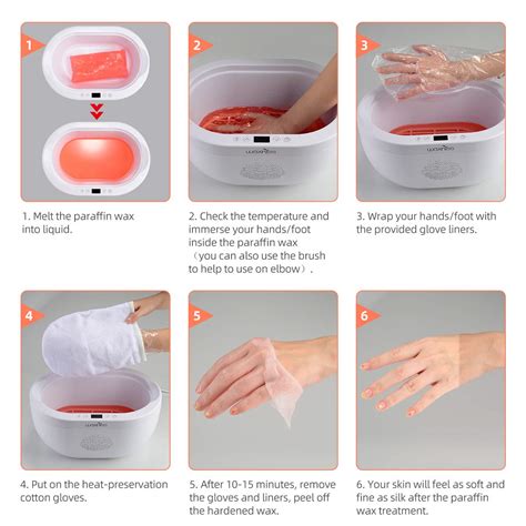 Buy Paraffin Wax Machine for Hand and Feet with Pech Wax, Paraffin Hand ...