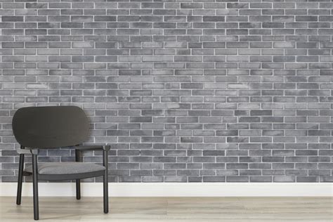 Gray Brick Wallpaper Mural | Hovia | Brick wallpaper mural, Brick wallpaper, Brick wallpaper ...