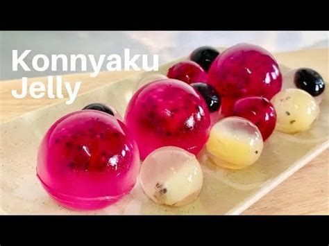 Jelly Balls (Konnyaku) : dessert