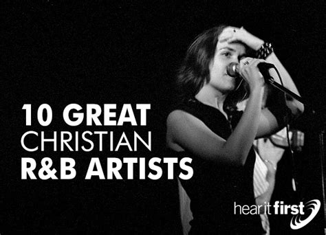 10 Great Christian R&B Artists