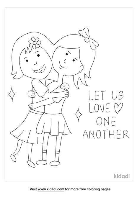 Love Others Coloring Pages