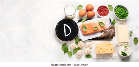 Foods Rich Vitamin D Healthy Bones Stock Photo 1534179056 | Shutterstock