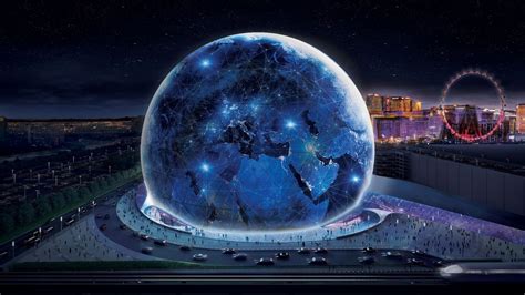 Crews break ground on MSG Sphere at the Venetian