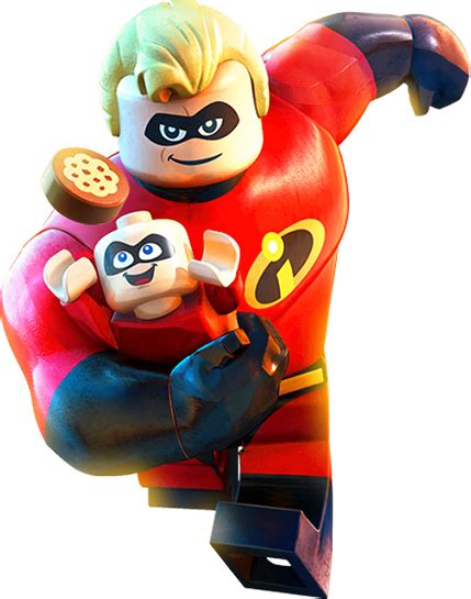 图像 - LEGO Incredibles - Mr. Incredible & Jack-Jack.png | 迪士尼Wiki | FANDOM powered by Wikia