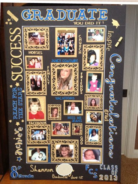 35 Best Photo Collage Ideas for Graduation Party - Home, Family, Style and Art Ideas