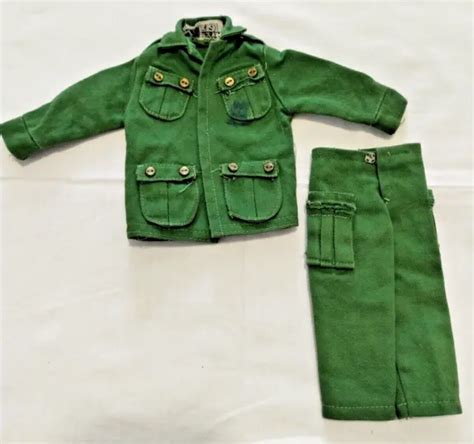 ACTION MAN VINTAGE Palitoy/Original American Green Beret Uniform c1967 ...