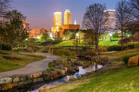 A Night at the Park - Tulsa Oklahoma Photograph by Gregory Ballos - Fine Art America