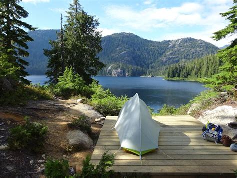 Durston tent on platform - Backpacking Light