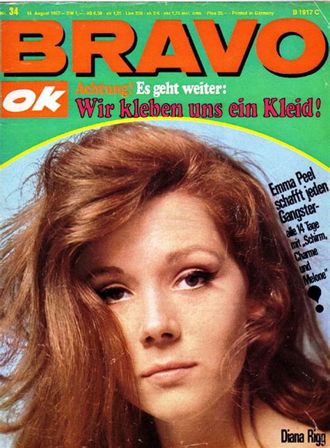 Diana Rigg images BRAVO magazine - August 1969 (cover) HD ... Emma Peel, Classic Tv, Classic ...