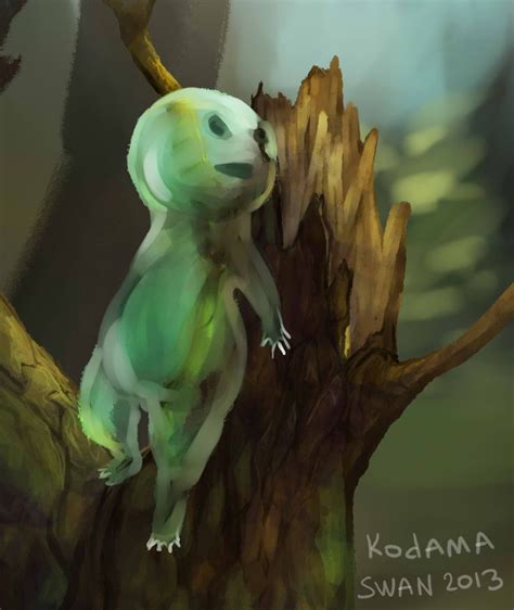 Kodama by alenaswan on DeviantArt