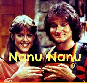 Our Favorite TV Quotes and Moments- TV Fiends Moo Business Cards | Mork & mindy, Robin williams ...