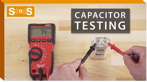 Capacitor Symbol On Multimeter