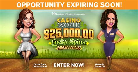 PCH on Twitter: "PCH and Casino World are teaming up! 🤩 And you could ...