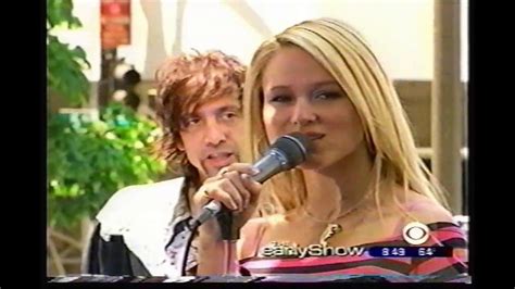 Jewel Standing Still Live CBS Early Show - YouTube