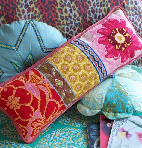 Floral Path Bolster Cushion Tapestry Kit from Anchor from £46.25 | Tapisserie, Näharbeit, Sticken