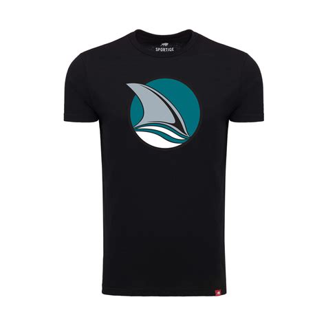 Men's San Jose Sharks Fin Logo Comfy Tee