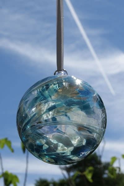 December Birthstone Ball, Turquoise - The Wind Chime Shop Limited