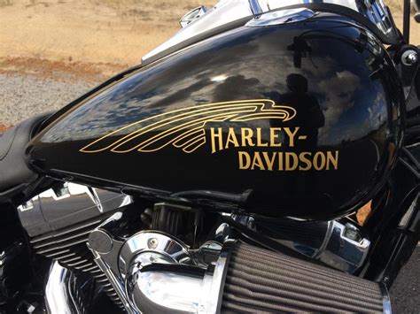 OEM Harley Davidson Motorcycle Eagle Head Gas Tank Decals 2PC Set New ...