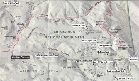 Chiricahua National Monument Hiking Trails and Pictures Down by the ...