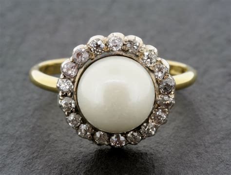 Antique Pearl Engagement Ring Victorian Pearl by AlistirWoodTait, £1,295.00 | Victorian ...