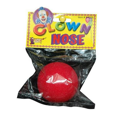 Clown Red Nose Halloween Costume Accessory - Walmart.com - Walmart.com