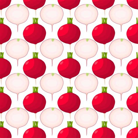 Illustration on theme of bright pattern red radish 2985336 Vector Art at Vecteezy