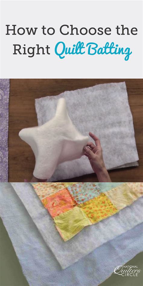 How to Choose the Right Quilt Batting | NQC Video | Quilt batting ...