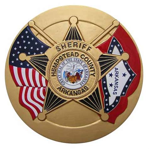 Hempstead County Sheriff Seal – American Plaque Company – Military Plaques, emblems, seals ...