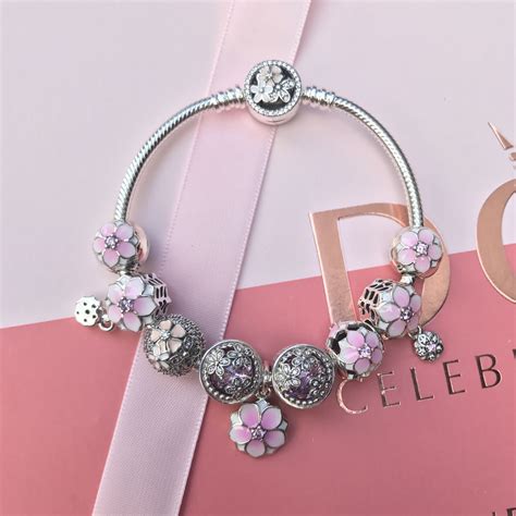 pandora charms bracelet 925 sterlling silver 2017 spring collection shopping site ...