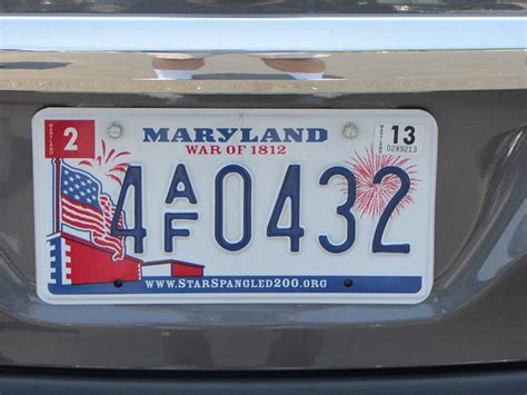 Maryland Plate | Current Maryland plate commemorates the 200… | Flickr