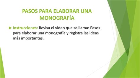 Pasos para elaborar una monografía - YouTube