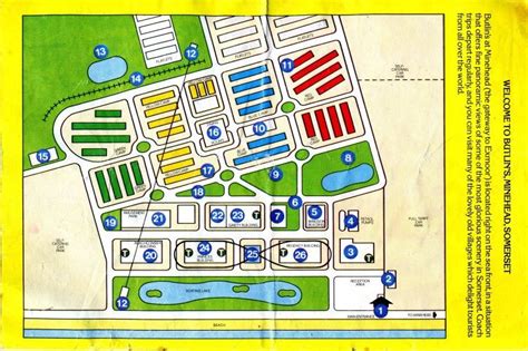 Minehead Map from 1982