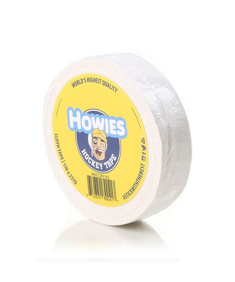 HOWIES SINGLE ROLL HOCKEY TAPE WHITE – National Sports