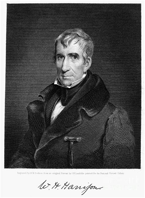 William Henry Harrison Photograph by Granger