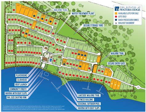 Site Map_Aug 4 2020 - The Estates at Waters Edge