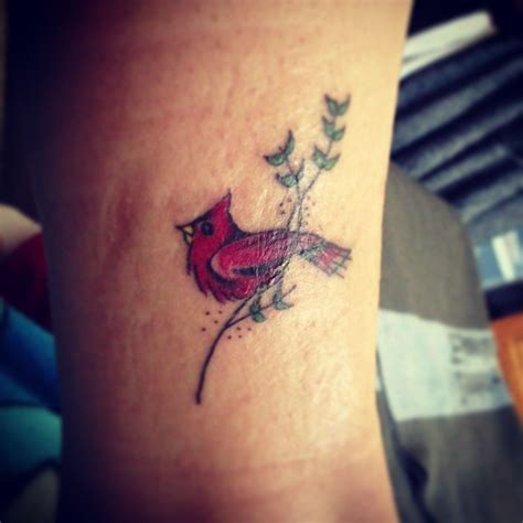 Cardinal Bird Tattoo • Half Sleeve Tattoo Site