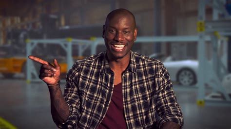 The Fate of the Furious: Tyrese Gibson "Roman Pearce" Behind the Scenes Movie Interview - YouTube