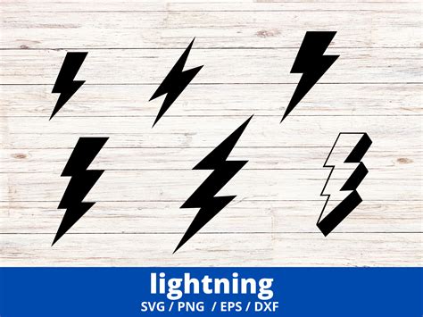 Lightning Svg Flash Svg Bundle Lightning Bolt Svg Vectorency | Images ...