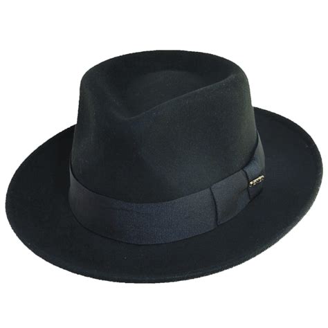 Crushable Wool Felt Fedora – Explorer Hats