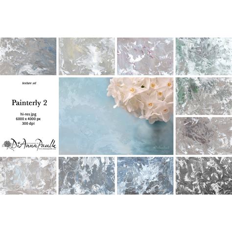 Painterly 2 Photoshop Texture Set Painterly Texture - Etsy