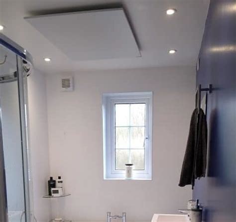 Infrared bathroom heaters from Herschel: heated mirrors and towel rails