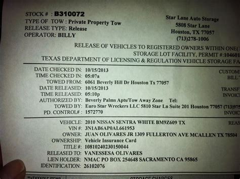 Texas Towing Compliance Blog: Vehicle Storage Facilities Continue to ...