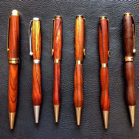 Hand Made Wooden Pens carved per order. As these are hand