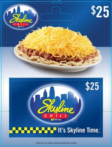 Skyline Chili $25 Gift Card, 1 ct - Kroger