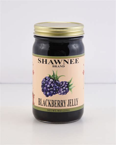 Blackberry Jelly - 1/2 Pint - Shawnee Canning Company