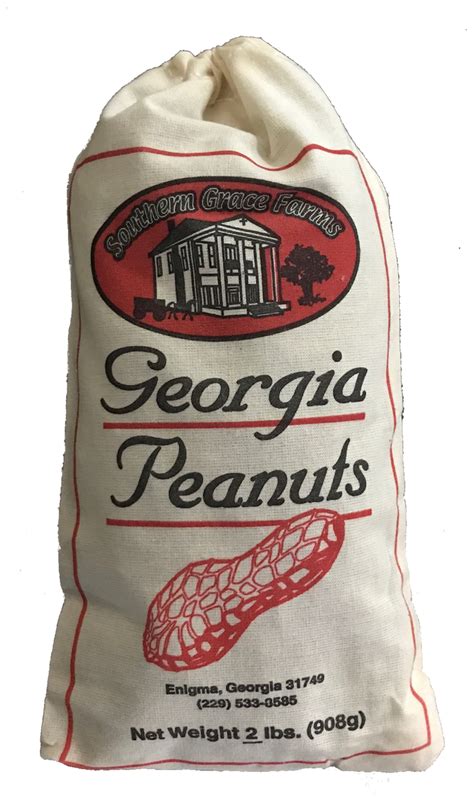 2lb Raw Shelled Georgia Peanuts – Southern Grace Farms