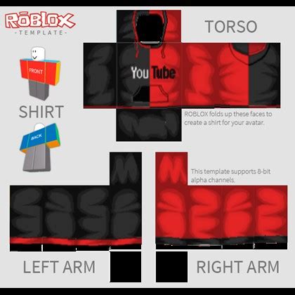 Roblox Shirt Template Skin